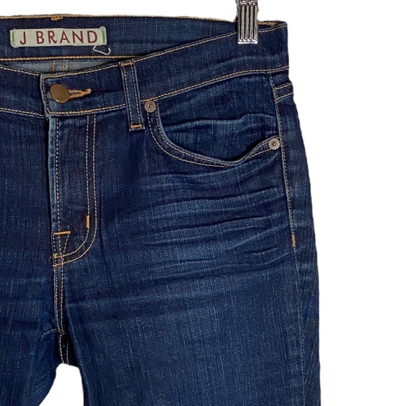 J Brand Pencil Leg Dark Blue Wash Mid Rise Jeans 27 - Picture 6 of 16